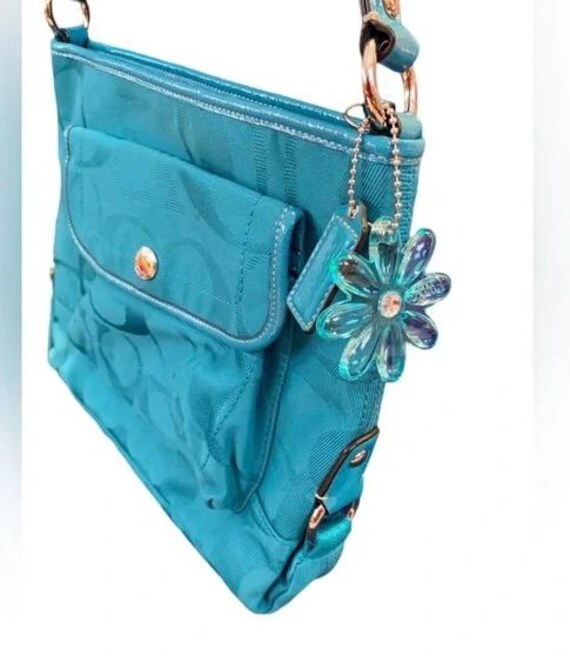 Coach turquoise crossbody bag shop