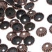 144 Bead Caps - 5mm Antique Copper Beadcaps - Aged Solid Copper Metal Dome Beads (FSAC50)