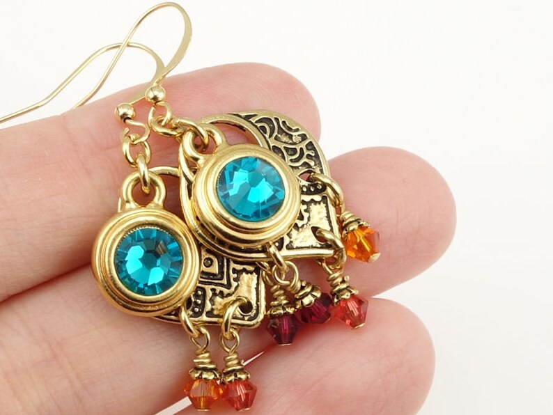 Gold Earrings Kit DIY Jewelry Kit Do It Yourself Earrings Etsy