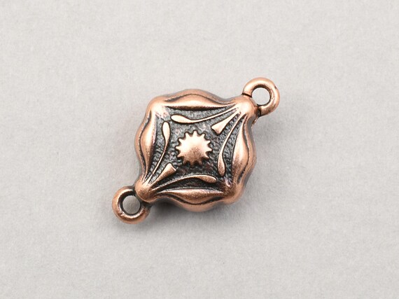 Vignette Magnetic Clasp by Tierracast - Antique Copper Clasp