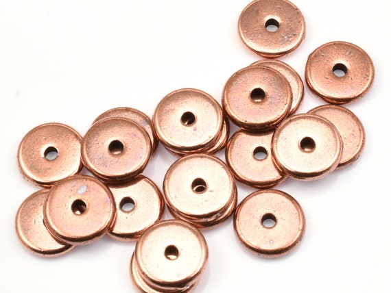 Tiny Copper Disc Spacer Tiny Copper Disc Spacer