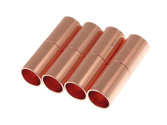Sets Magnetic Kumihimo Clasps Copper Plated 6mm Inner