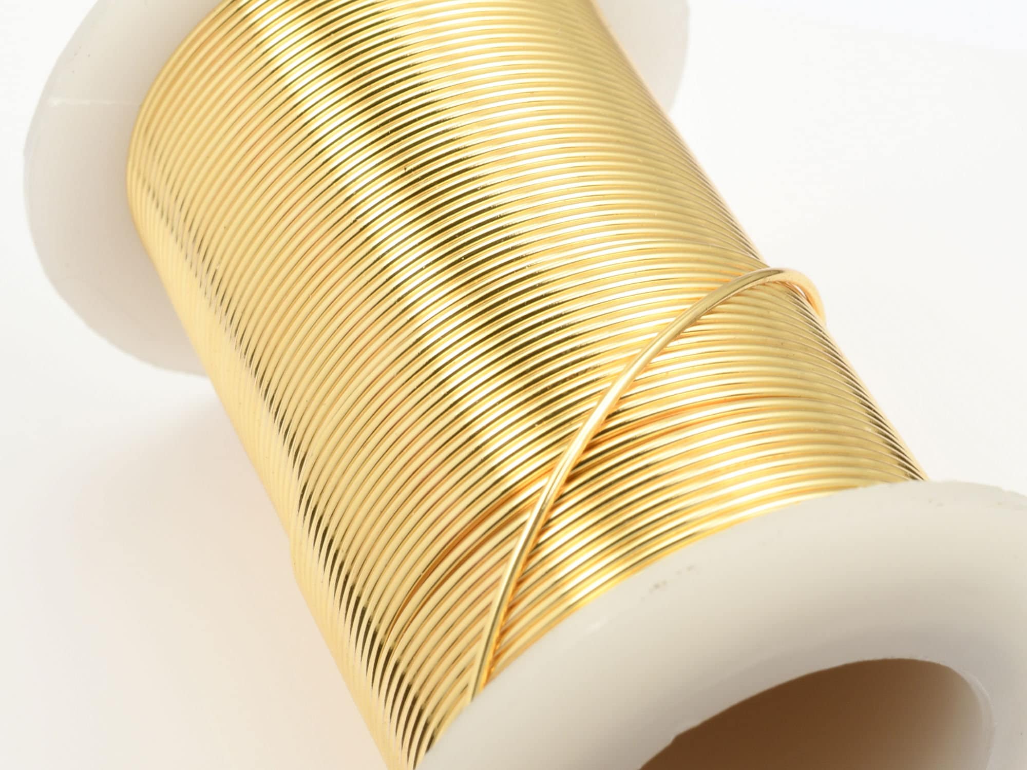 20 Gauge GOLD Color Wire Wrapping Wire - 15 Yard Spool of Medium