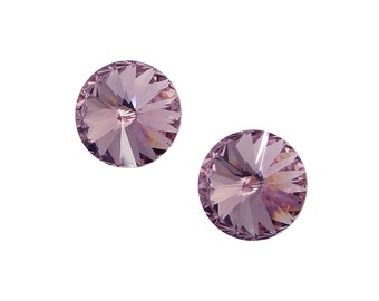 10.5mm LIGHT AMETHYST Swarovski Rivoli Stones 10.7mm Taille 47ss Article 1122 Light Purple Light Amethyst Purple - Swarovski Elements