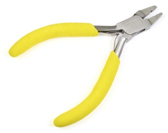 the BeadSmith 4" Universal Magical Crimper Crimp Tool Pliers - Transforms 2mm tubular crimps into round beads