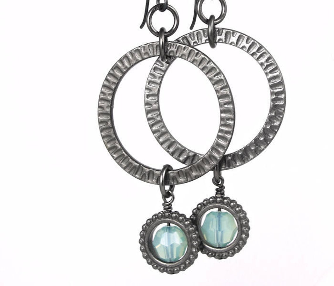 8mm Round Bead Frames Gunmetal Black Oxide Bead Frames Etsy