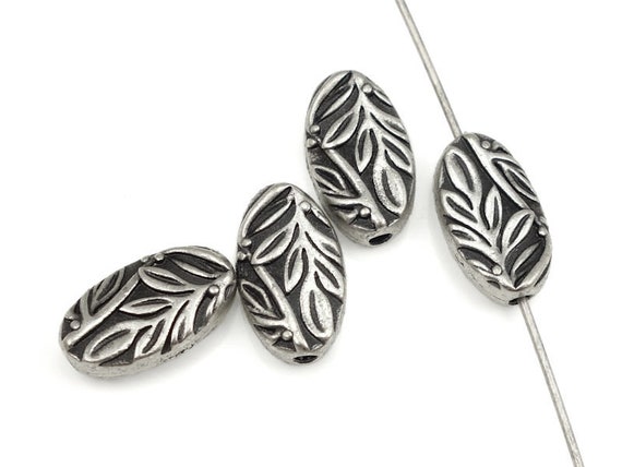 8mm Antique Pewter TierraCast Jardin Barrel #CK724 20 Pcs