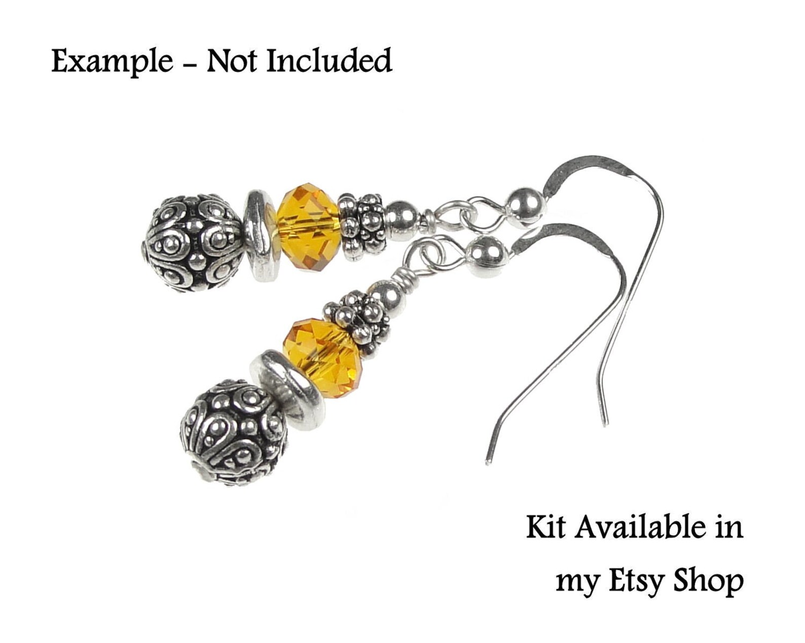 8 LIGHT TOPAZ 6mm Swarovski Spacer Beads Article 5040 6mm Etsy