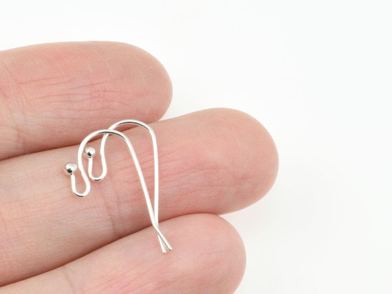 144 Silver Earring Wires - 27mm Earring Hook With 2mm Ball - Bright Silver Plated Ear Findings French Hooks Fish Hook Wires - Etsy 144 Silver Earring Wires - 27mm Earring Hook With 2mm Ball - Bright Silver Plated Ear Findings French Hooks Fish Hook Wires - Etsy
