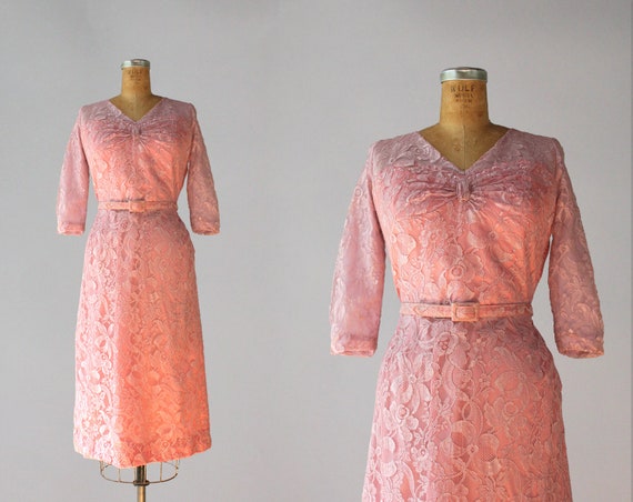 dusty pink cocktail dresses