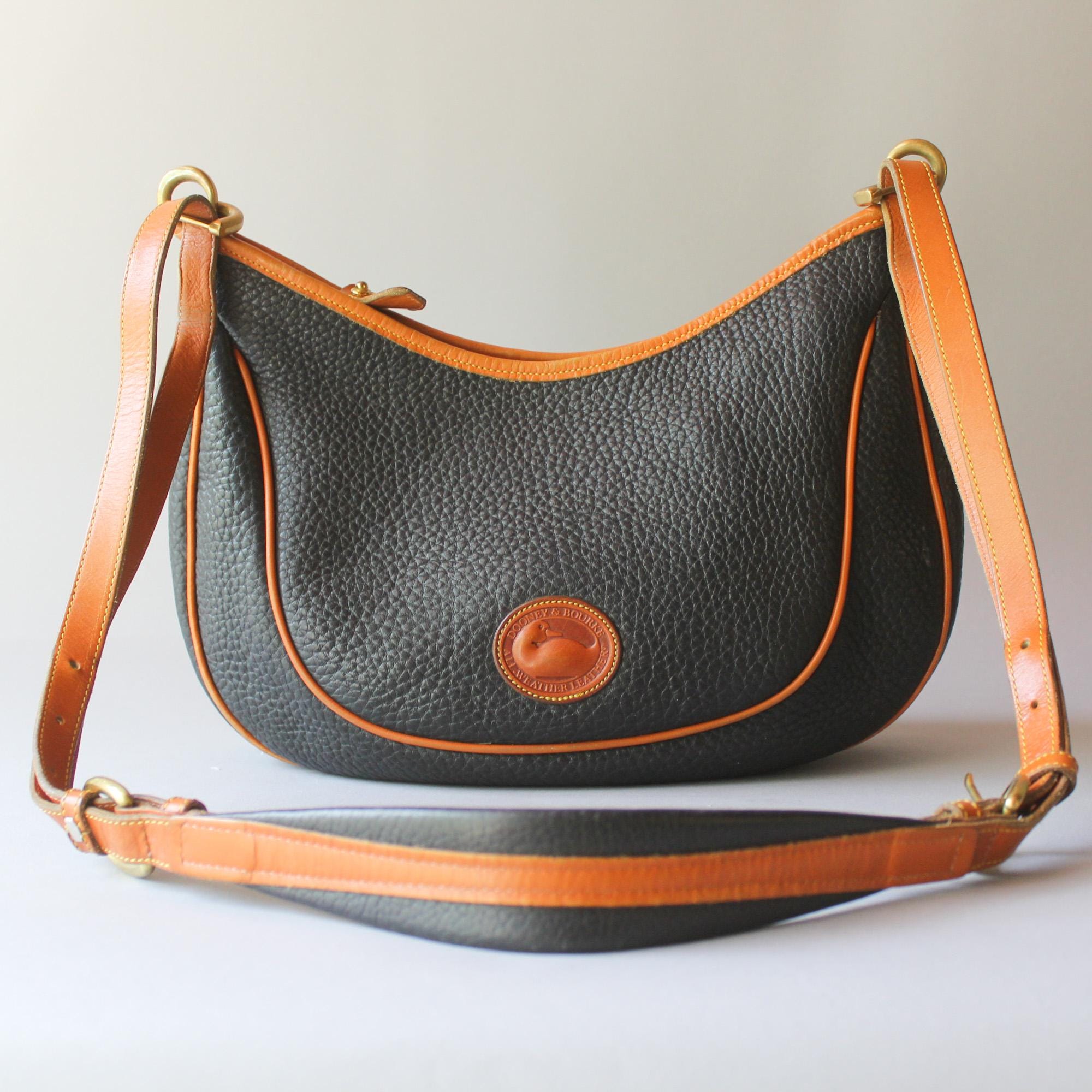 ドゥーニーアンドバーク オールウェザー レザー ショルダーバッグ ヴィンテージ DOONEY&BOURKE/ドゥーニーアンドバーク ヴィンテージレザー