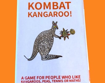 Fun Family Card Game – Kombat Kangaroo! Party Battling Game, Fast-Paced Travel Card Game for Kids & Adults, Indie Tabletop Game