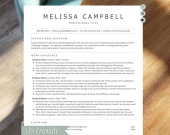 Szablon CV przyjazny dla ATS | Proste CV | CV w Wordzie, Pages i Google Docs | CV ATS | Minimalistyczne CV | Szablon CV ATS
