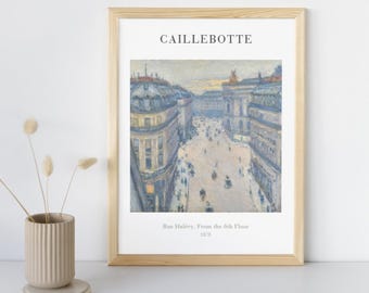 Gustave Caillebotte Paris Print: Vintage Cityscape Art (Digital Download)