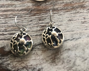 Pendientes de tortuga de abulón: diseño detallado