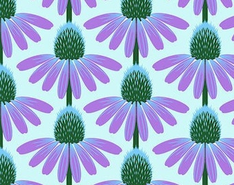 Anna Maria Horner Echinacea Grape Love Always, AM Free Spirit Fabric