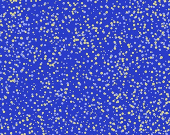 Moonlit Dots Royal Blue Moonlight Serenade Benartex Fabric