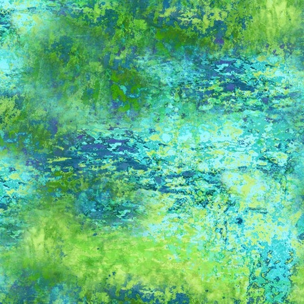 Monet Texture Painted Greenery Timeless Treasures Fabric