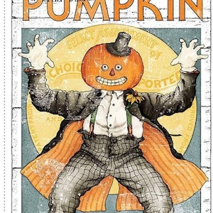 Pumpkin Patch Main Riley Blake 24&quot; Fabric Panel