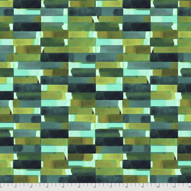Peridot Green Cotton Silk Fabric
