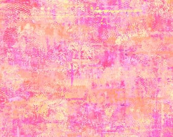 バイブ ピンク モットルド ブレンダー キルティング トレジャーズ ファブリック