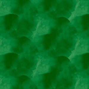 Emerald Green Watercolor Texture Wilmington Fabric