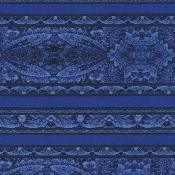 Jinny Beyer Border Basics Blue RJR Fabric