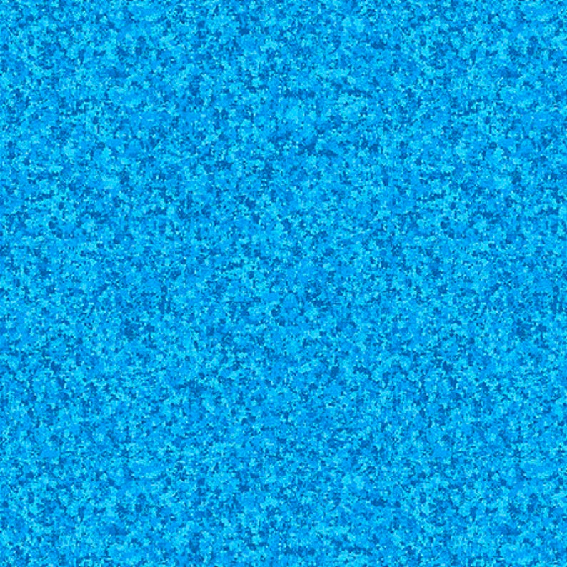 Mezclas de color Cyan Blue Blender Acolchado Tesoros Tela Etsy