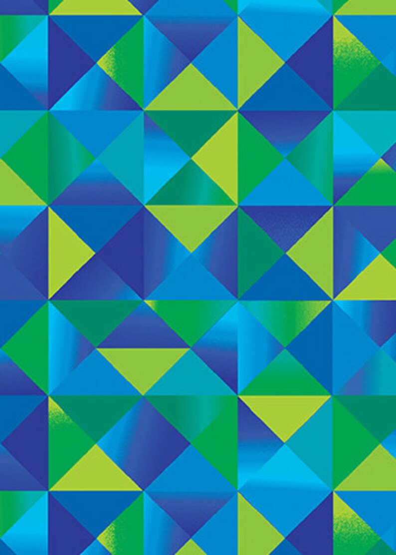 Yard Bleu Vert Couleur De Palette Art Classe Benartex Tissu 1 Etsy