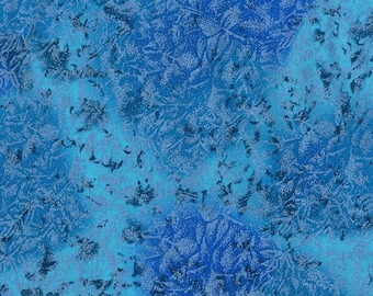 Fairy Frost Flower Fairy Turquoise Coordinating fabric 21 inches LAST IN STOCK