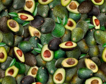 Avocados Fresh Dan Morris Quilting Treasures Stoff