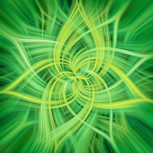 Dream Big Dance Lime Green Digital 43&quot; Fabric Panel
