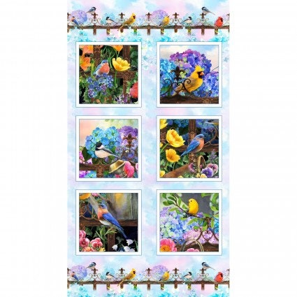 ダイヤモンドアートクラブHydrangea Garden Birds hydrangea-garden-birds-diamond