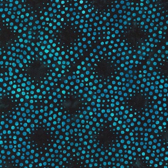 Batik Circles Blue Connect the Dots Robert Kaufman Fabric