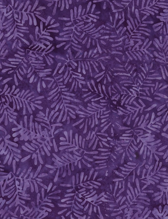 Timeless Treasures TONGA LILAC BATIK 100/% Cotton Premium Fabric Per 1//2 Yd