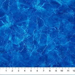 May include: Abstract blue marble pattern with white veins. The pattern resembles a swirling, watery surface.