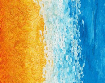 Sunset Van Gogh Museum Robert Kaufman Fabric