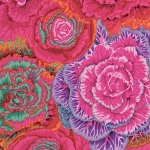 Kaffe Fassett Brassica Red Phillip Jacobs Fabric