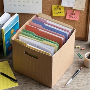 1:12 Scale Miniature Office Printable Bundle | File Folders, Books, Calendar (Digital Download)