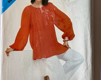 新しい未カットサイズ 8-12 ミセス チュニック & パンツ 縫製パターン、Butterick 5041