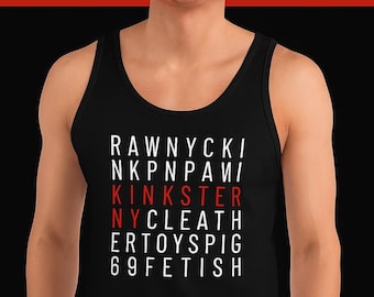 Gay T Shirt – Kinkster NYC Tank Top - Fetish