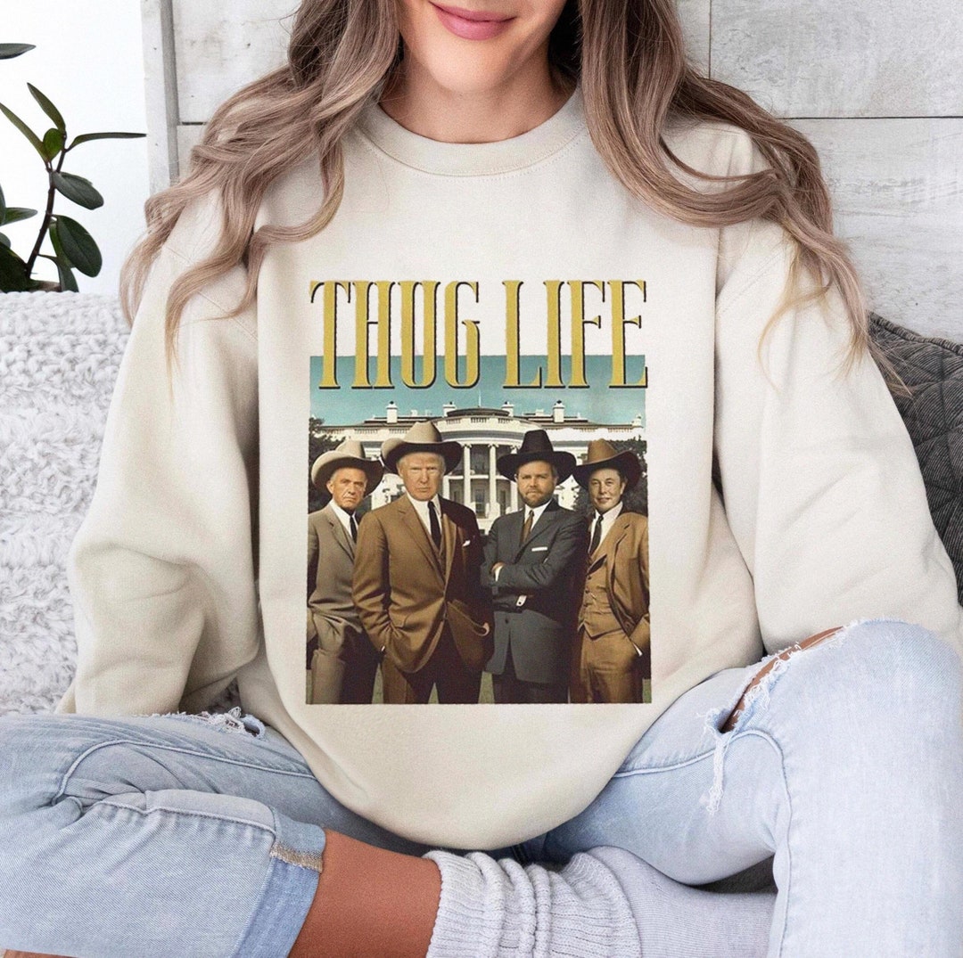 Trump Thug Life 2024 Election Shirt, Trump 2024 Shirt, Trump Vance