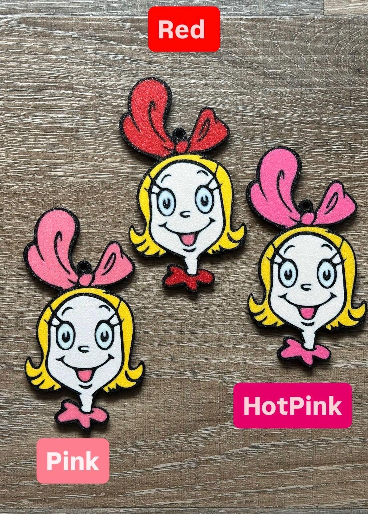 Cindy Lou Who Christmas Sticker – 5" X 3.5" Outdoor Durable Vinyl Decal