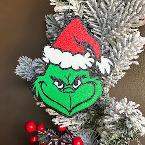 Grinch Christmas Tree Ornament