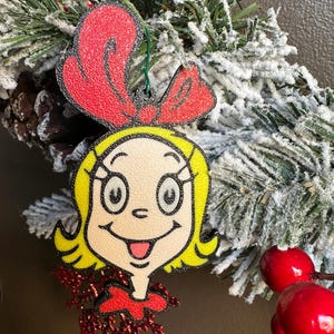 Cindy Lou Who /Grinch Ornament