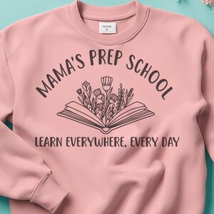 Homeschool Mom Shirt | Hausschule SVG | Hausschule PNG | Homeschool Mom: Perfektes Homeschool Shirt & Geschenk für stolze Erzieherinnen