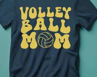 Volleyball SVG | Volleyball PNG | Volleyball Mom Shirt Design | Volleyball Mom SVG | Volleyball Mom Png | Files for Custom Apparel