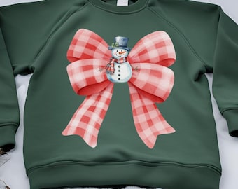 Snowman PNG | Retro Snowman Png | Cute Snowman Png | Snowman Sublimation | Pink Christmas Png |  Pink Bow Sublimation