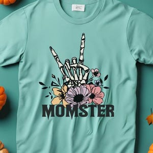 Momster SVG| Momster PNG | Mom Halloween Svg/Png| Funny Halloween Svg | Mom Svg