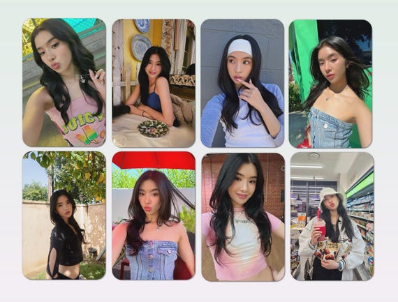 KATSEYE BARNES AND NOBLE ソフィア トレカ Sophia Katseye Photocard, Set of 8,16 | Sophia Katseye